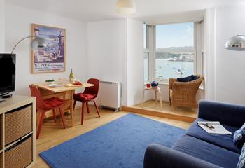 The apartment benefits from quality fixtures and furnishings to ensure guest comfort.