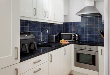 The kitchen is ideal for cooking up a storm!