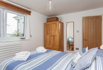 You can even step right out of bed and enjoy the sea views from the moment you wake up!