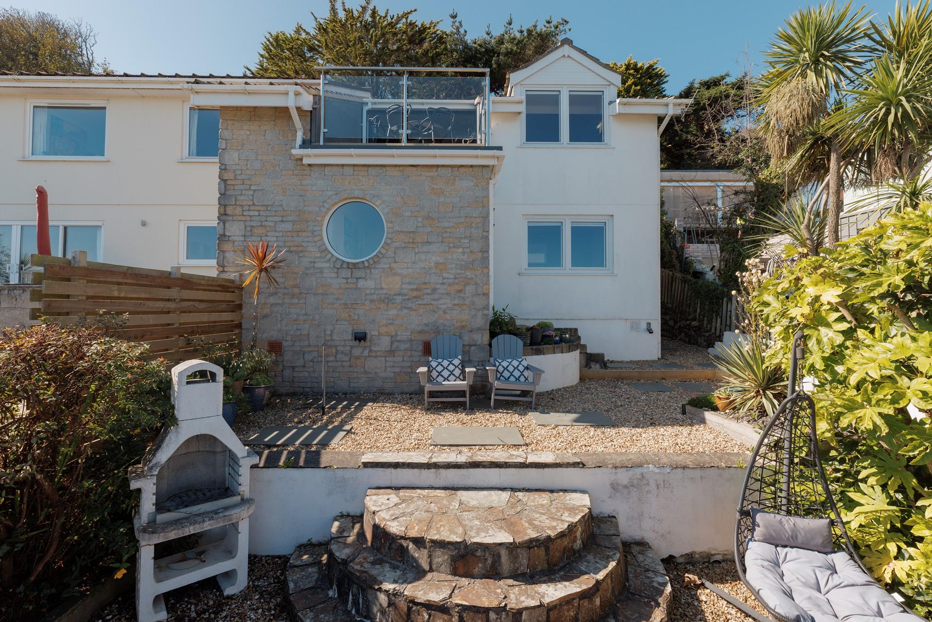 The garden idea is ideal for soaking up the sun!