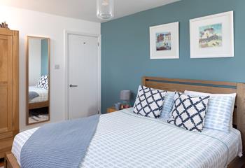 You can even step right out of bed and enjoy the sea views from the moment you wake up!