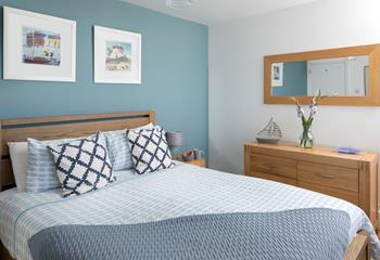 Snug and spacious, you're sure to drift off for a blissful night's sleep.