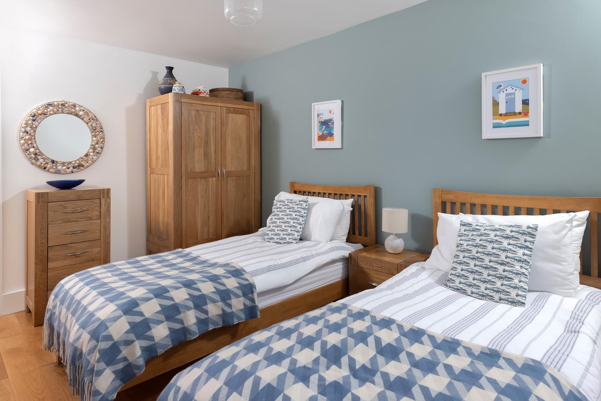 There is ample storage space for your holiday best!