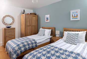 There is ample storage space for your holiday best!