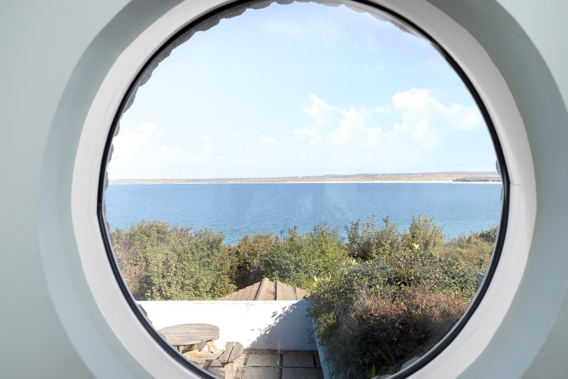 Far-reaching views await from Porth House!