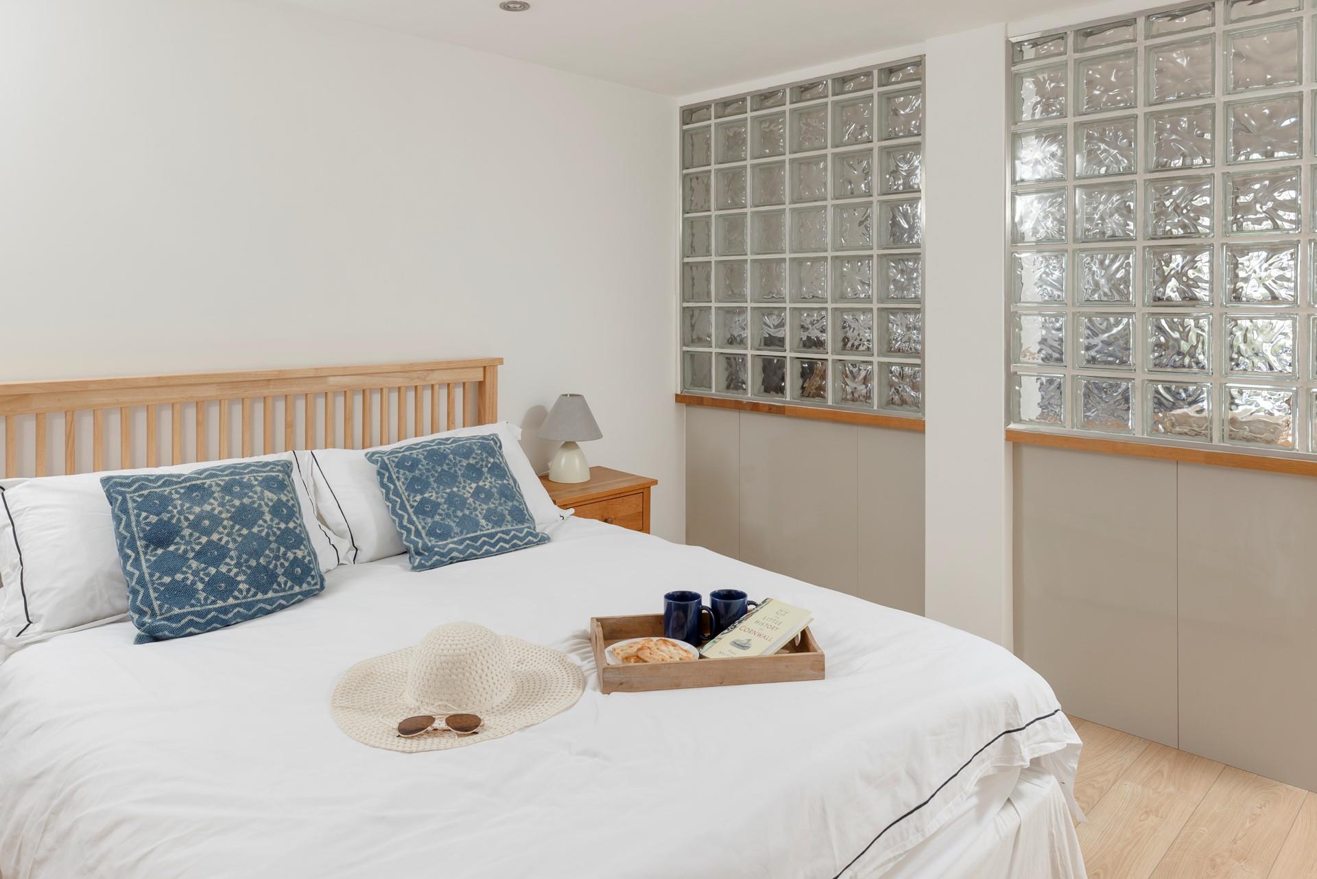 Unwind from the day in the comfortable bed.