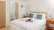 The handy en suite is ideal for getting ready for the day.