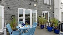 Enjoy long lunches on the terrace.