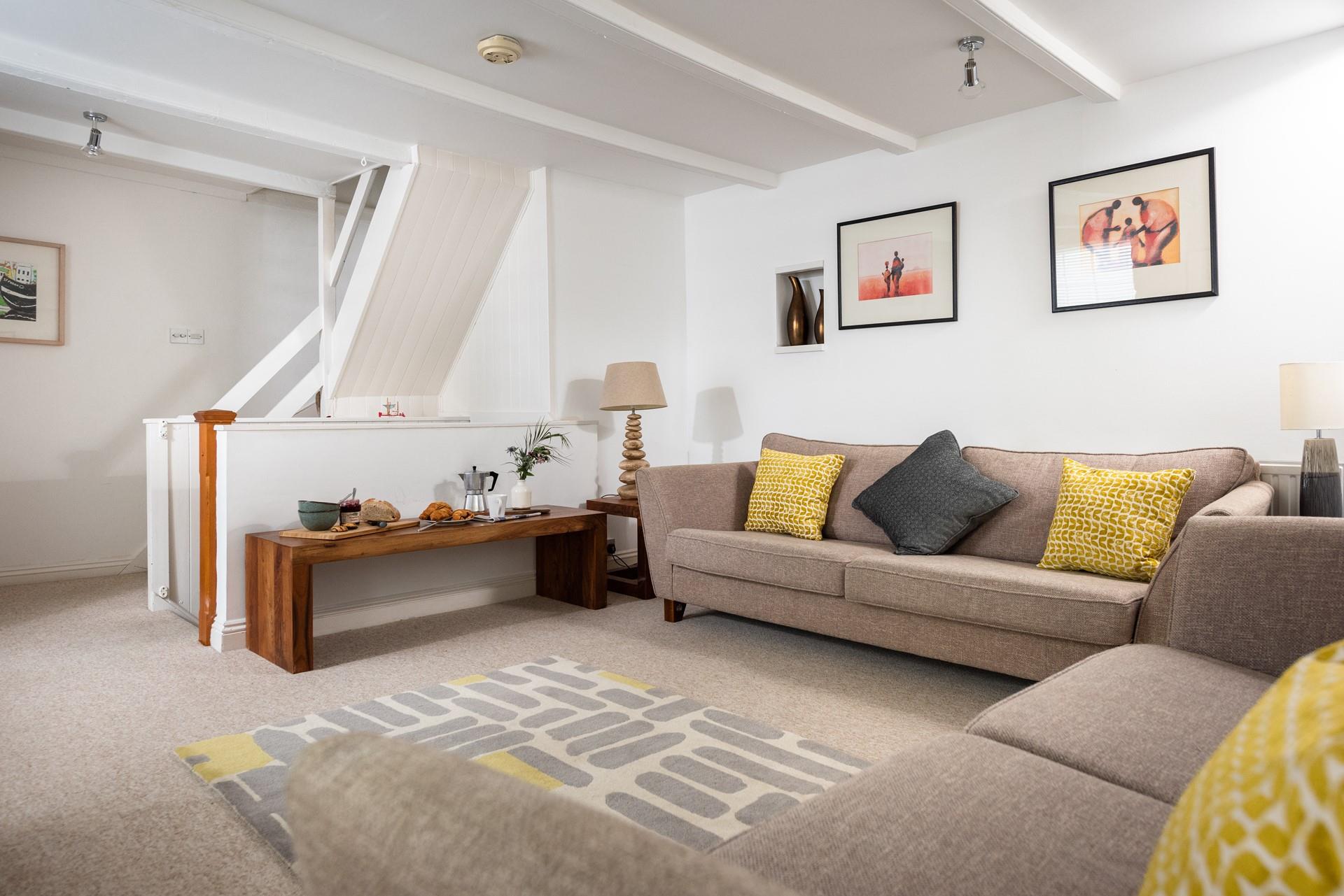 Relax and unwind in the evenings with a glass of wine in the sitting room.