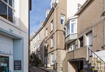 St Ives' has many quirky streets to spend hours exploring. 