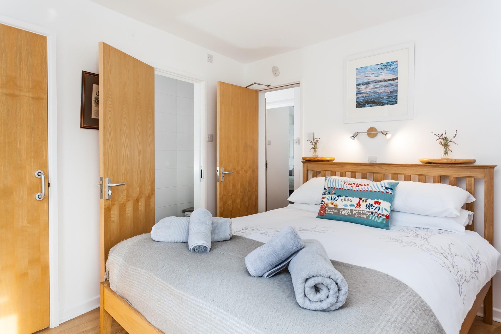 Enjoy views of St Ives idyllic harbour from the comfort of your bed.