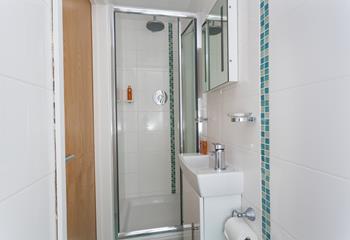 Each bedroom has its very own en-suite shower room to wash off the sand after a day of sunbathing at one of St Ives' many beaches.