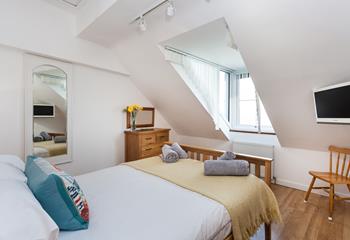 Stunning dormer windows allow you to make the most of the views, even from the bedroom.