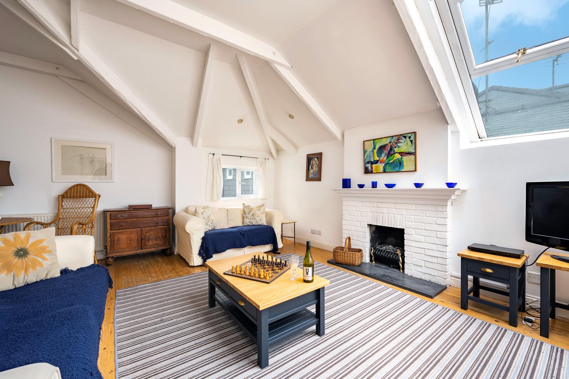 Enjoy some family games in the cosy living area.