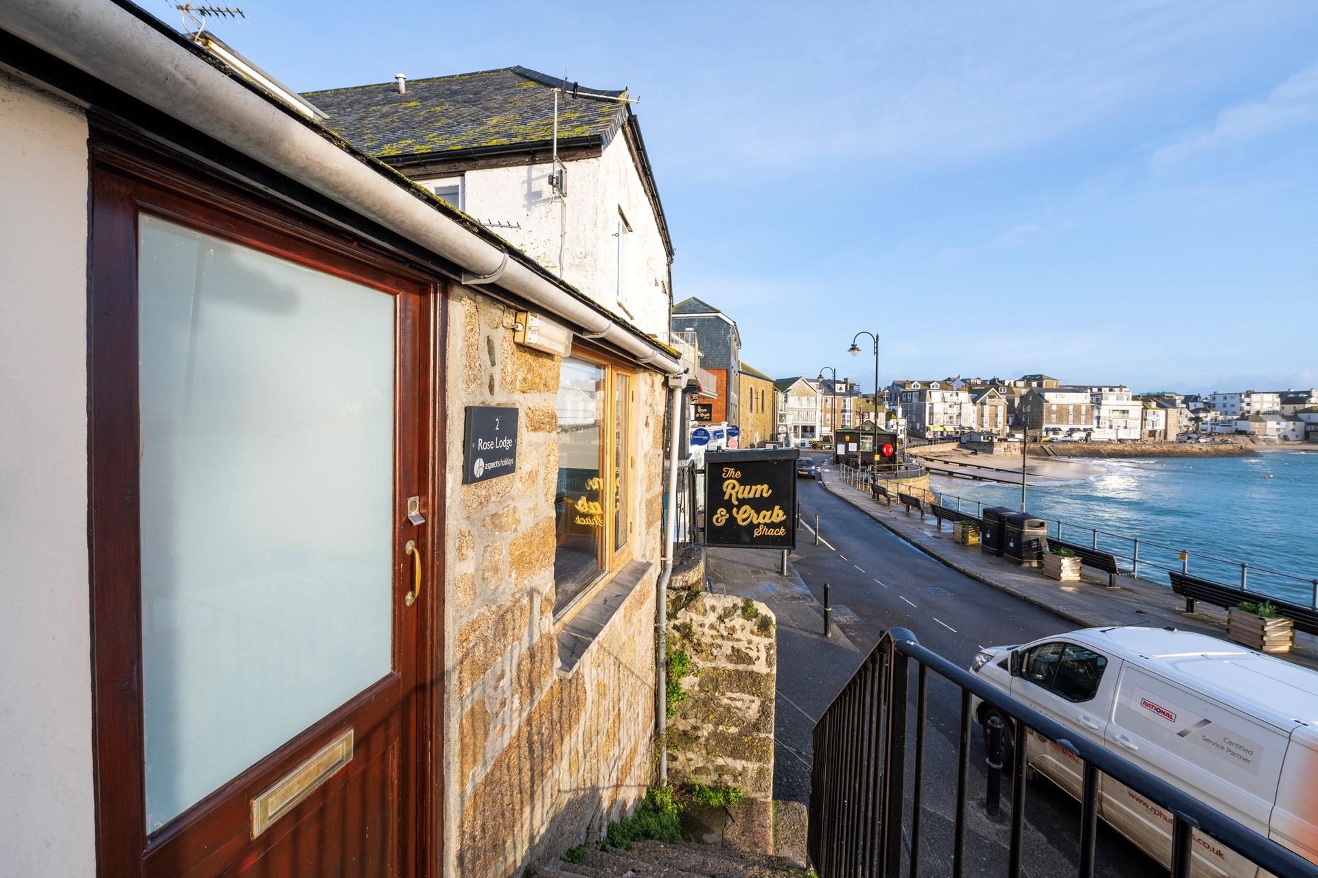 Enjoy a morning dip in the harbour to start the day right.
