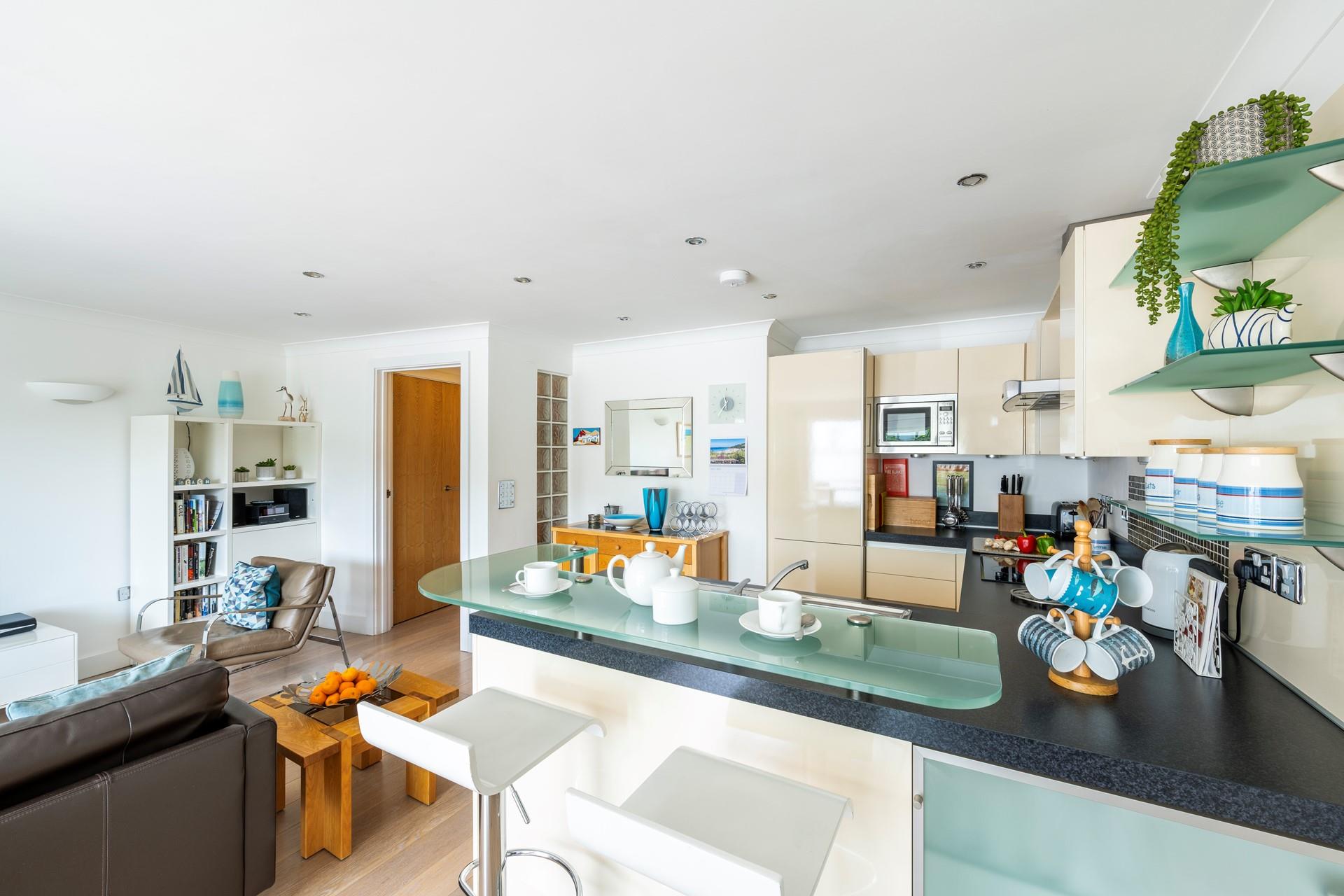 Cook up dinner using local produce bought in town and enjoy a delicious meal with your family.