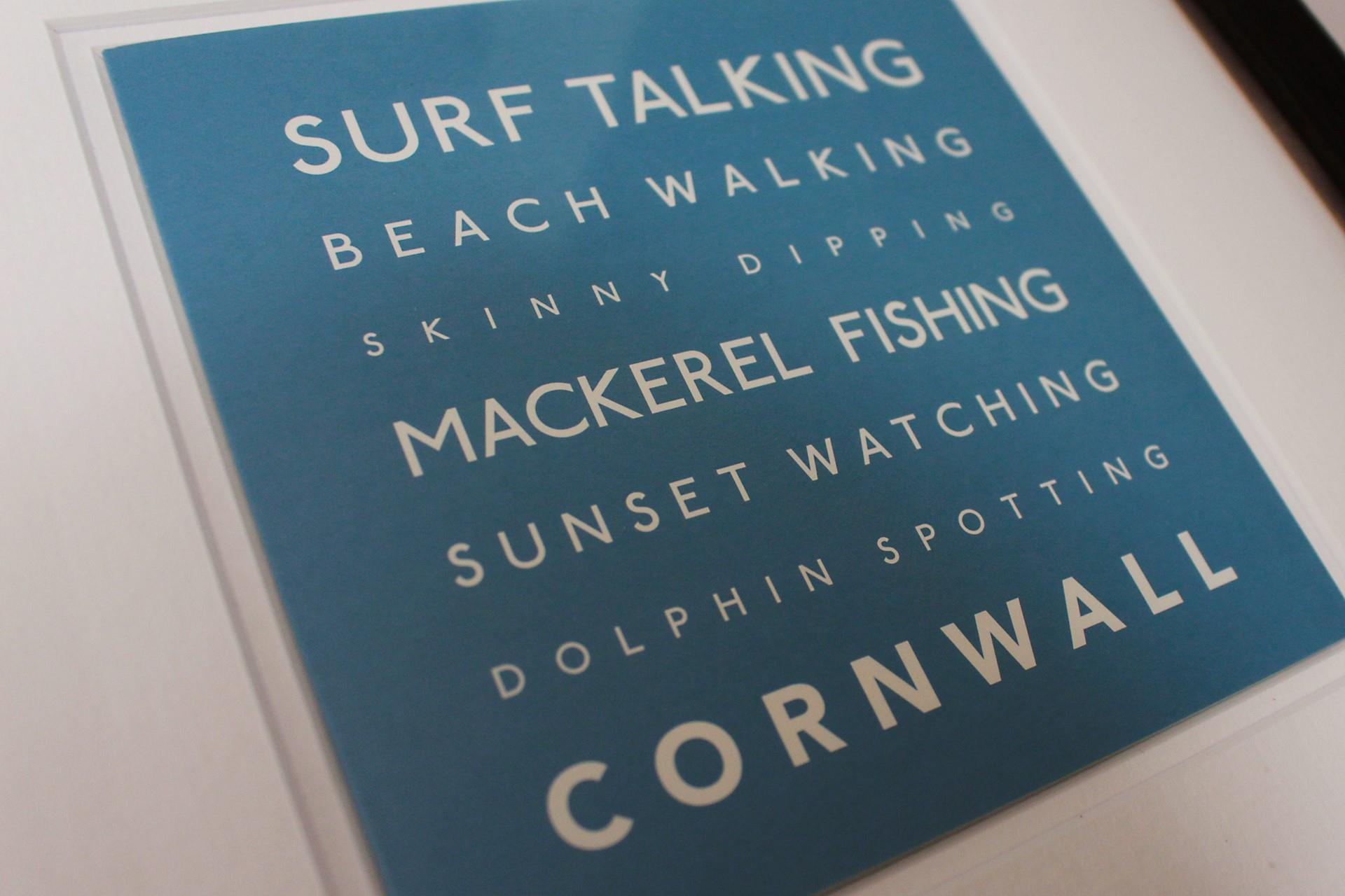 The interior design touches are perfectly selected to encompass a seaside theme.