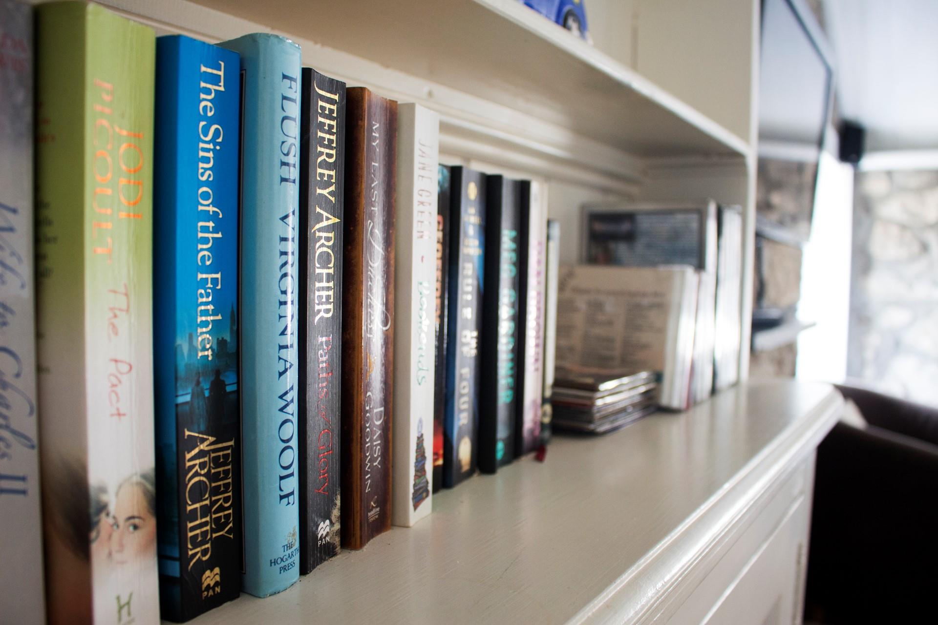 There are plenty of books, CD's and DVD's for entertainment whilst staying at the property.