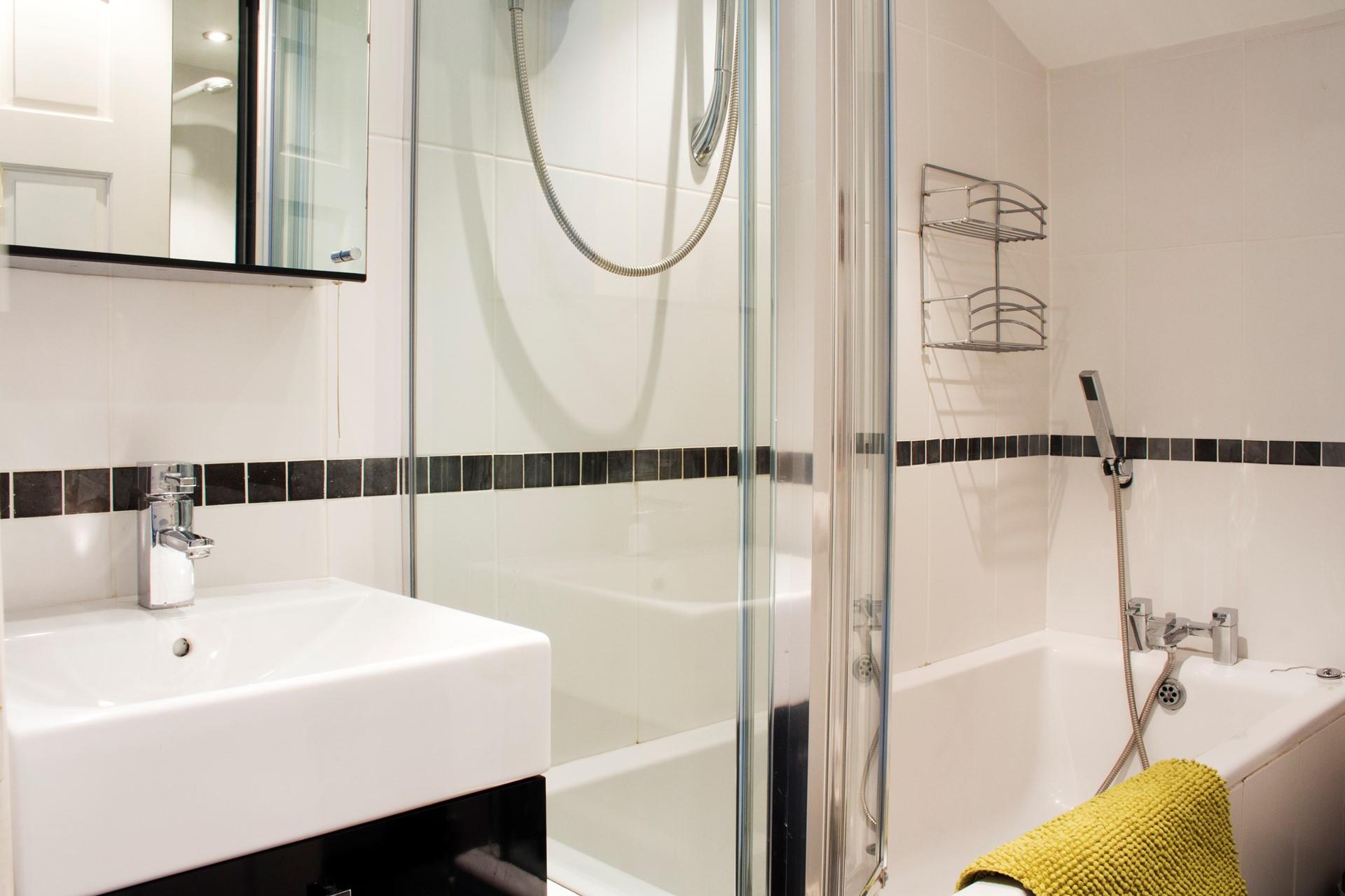 After a fun-filled day on the beach, treat yourself to a bubble bath or wash away the sand with a warm shower.