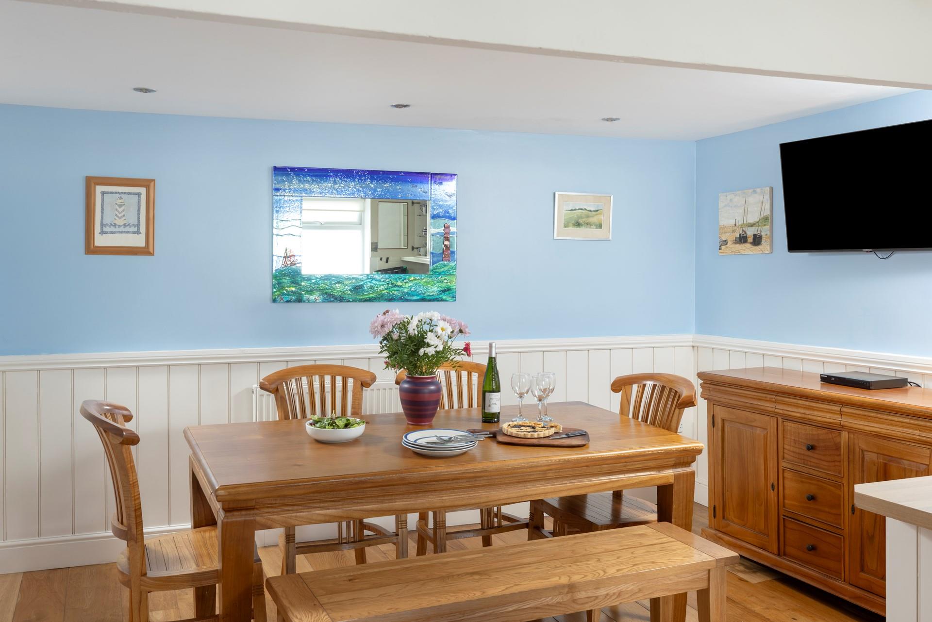 Gather around the table and tuck into a feast.