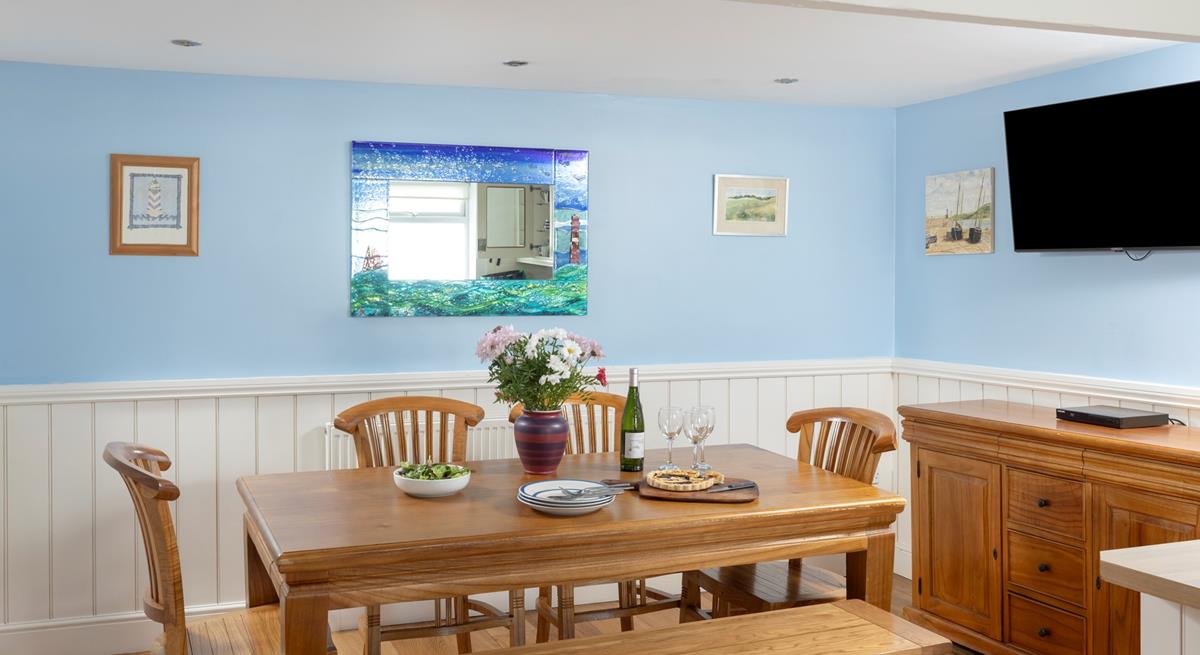 Gather around the table and tuck into a feast.