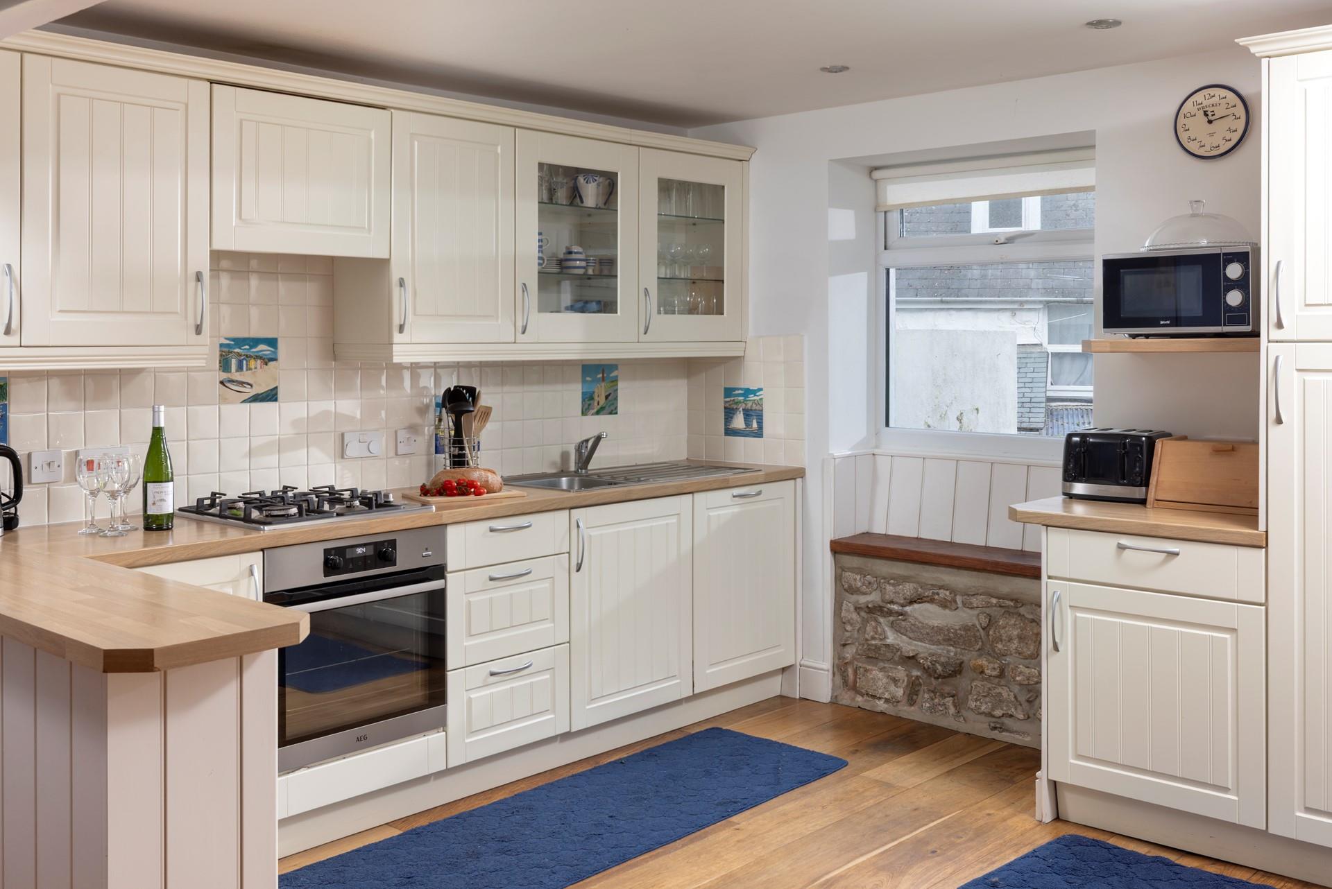 Rustle up meals for the whole family in the kitchen.