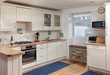 Rustle up meals for the whole family in the kitchen.