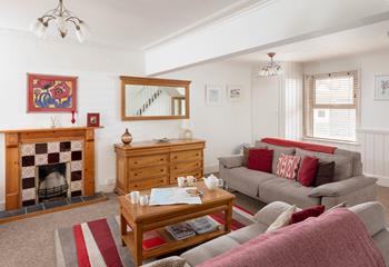 Open a bottle of wine and relax in the evening after a busy day.