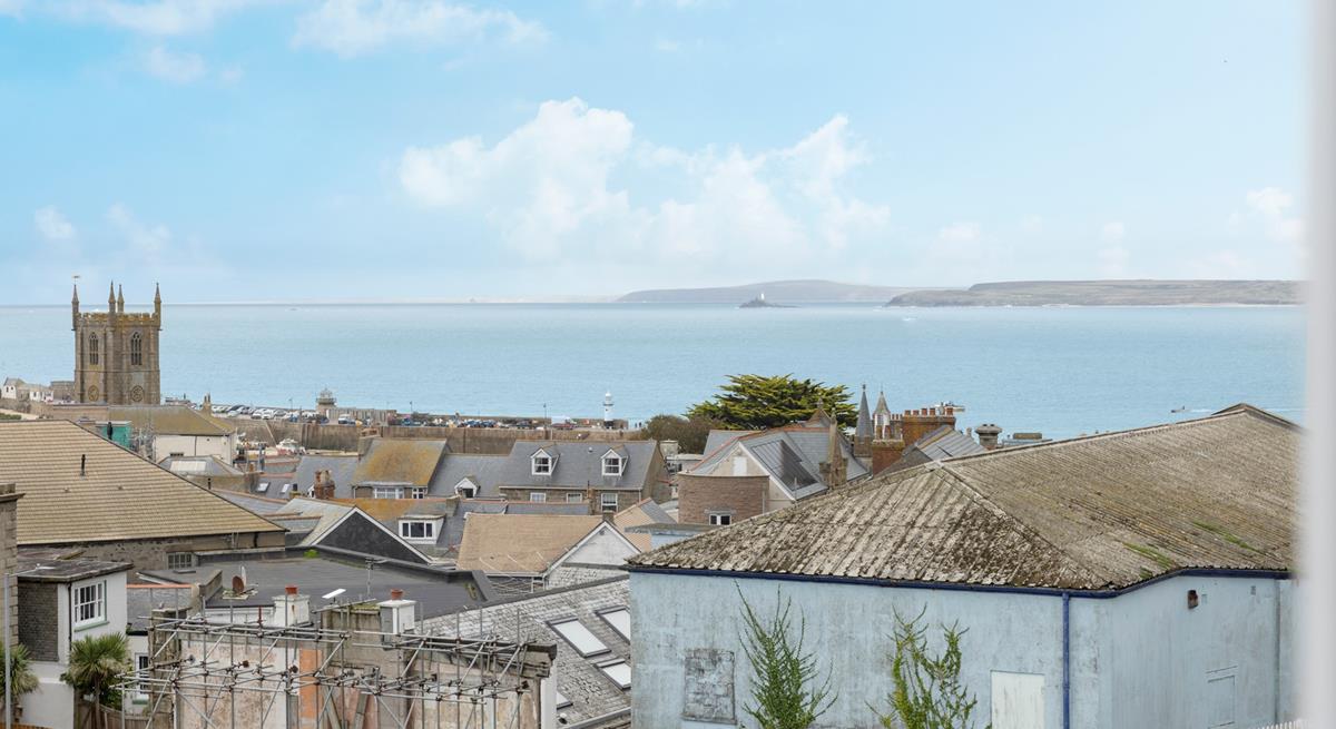 Gaze out at the views stretching to Godrevy Lighthouse.