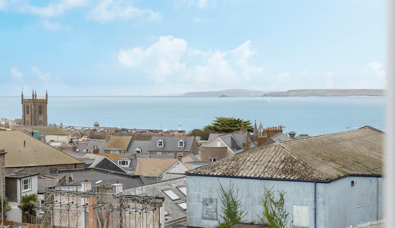 Gaze out at the views stretching to Godrevy Lighthouse.