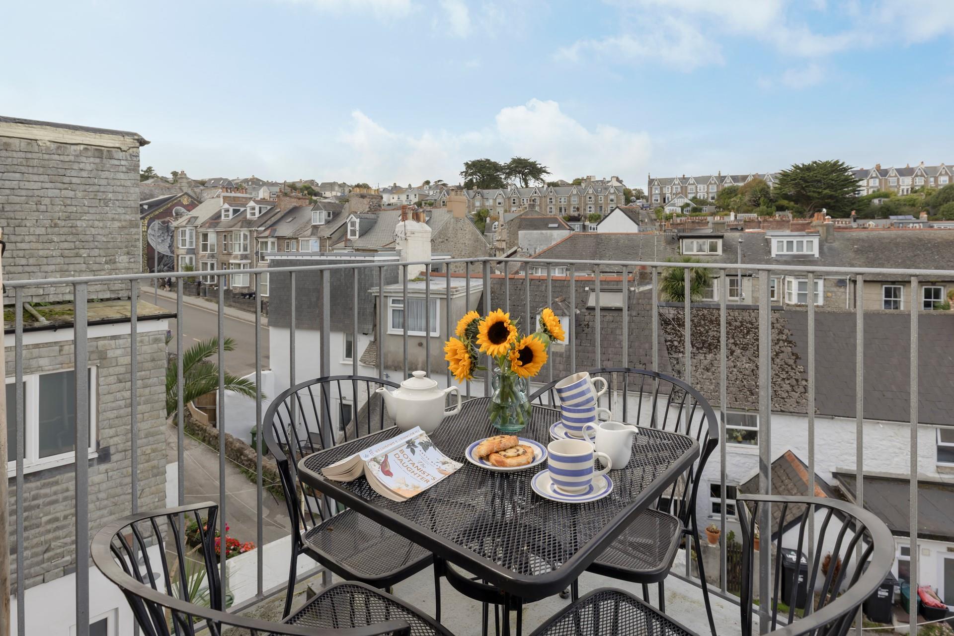 Soak up the sun and tuck into afternoon tea.