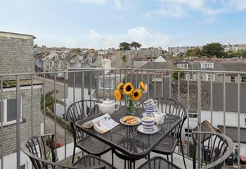 Soak up the sun and tuck into afternoon tea.