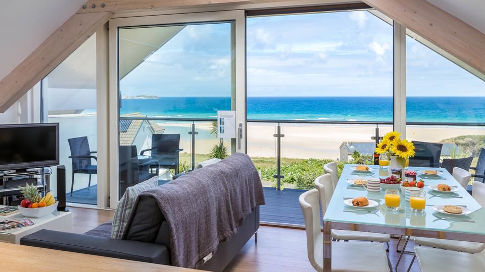 Lazy breakfasts can be enjoyed with stunning sea views before heading down there to feel the sand between your toes.