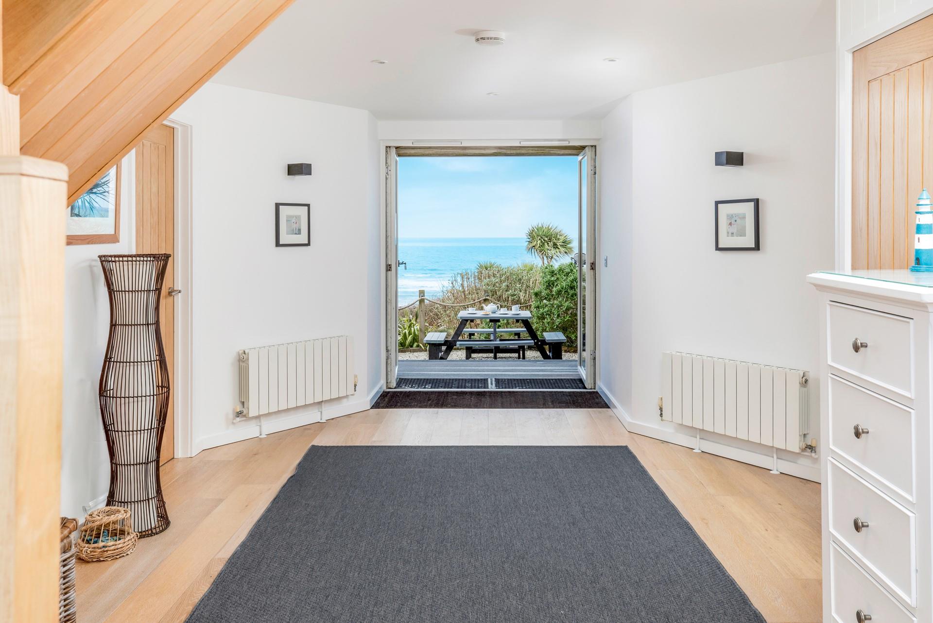 Take a morning cuppa outside in the garden as the sun comes up.