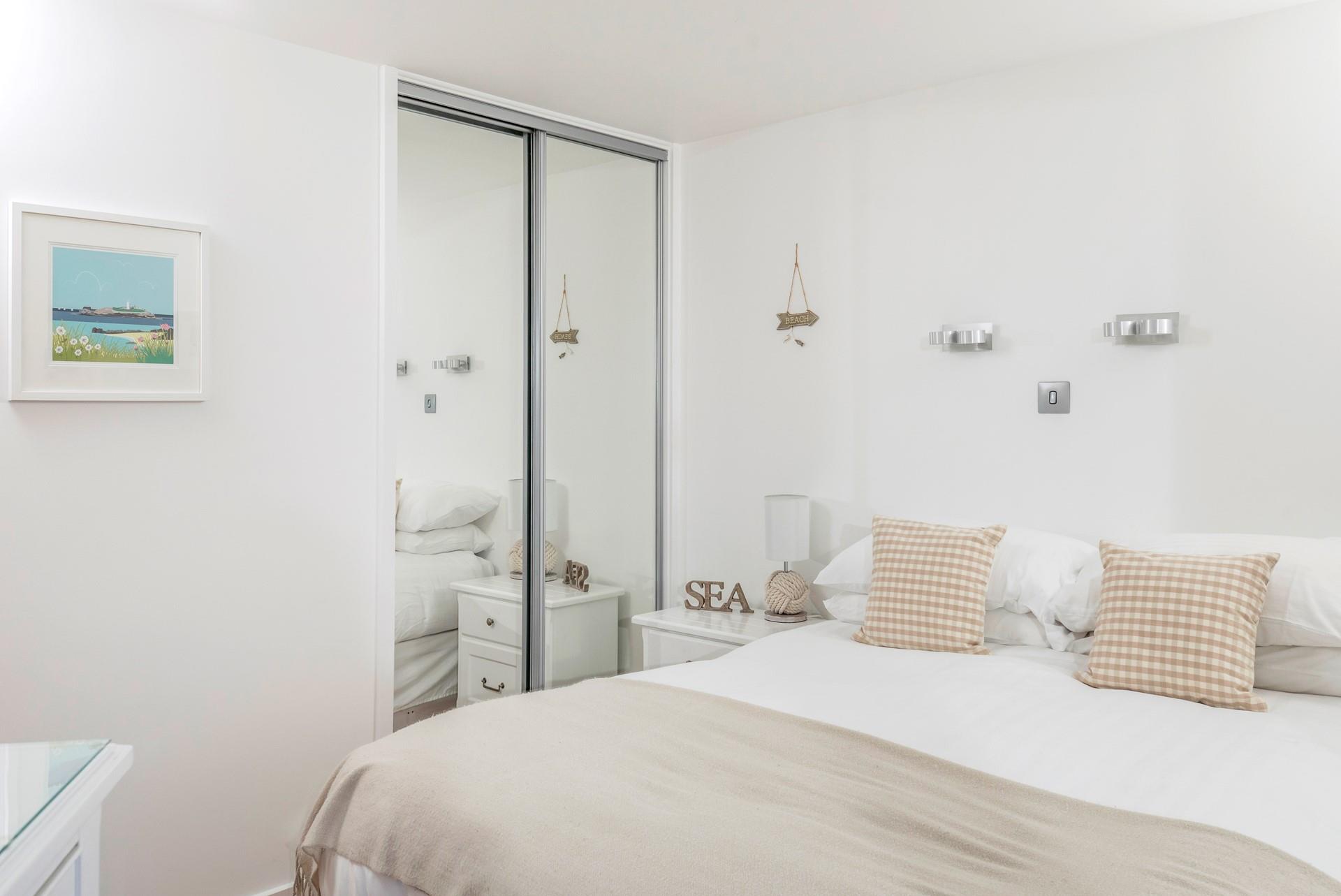 After a day out at a Cornish attraction, settle into bed for a cosy night's sleep.