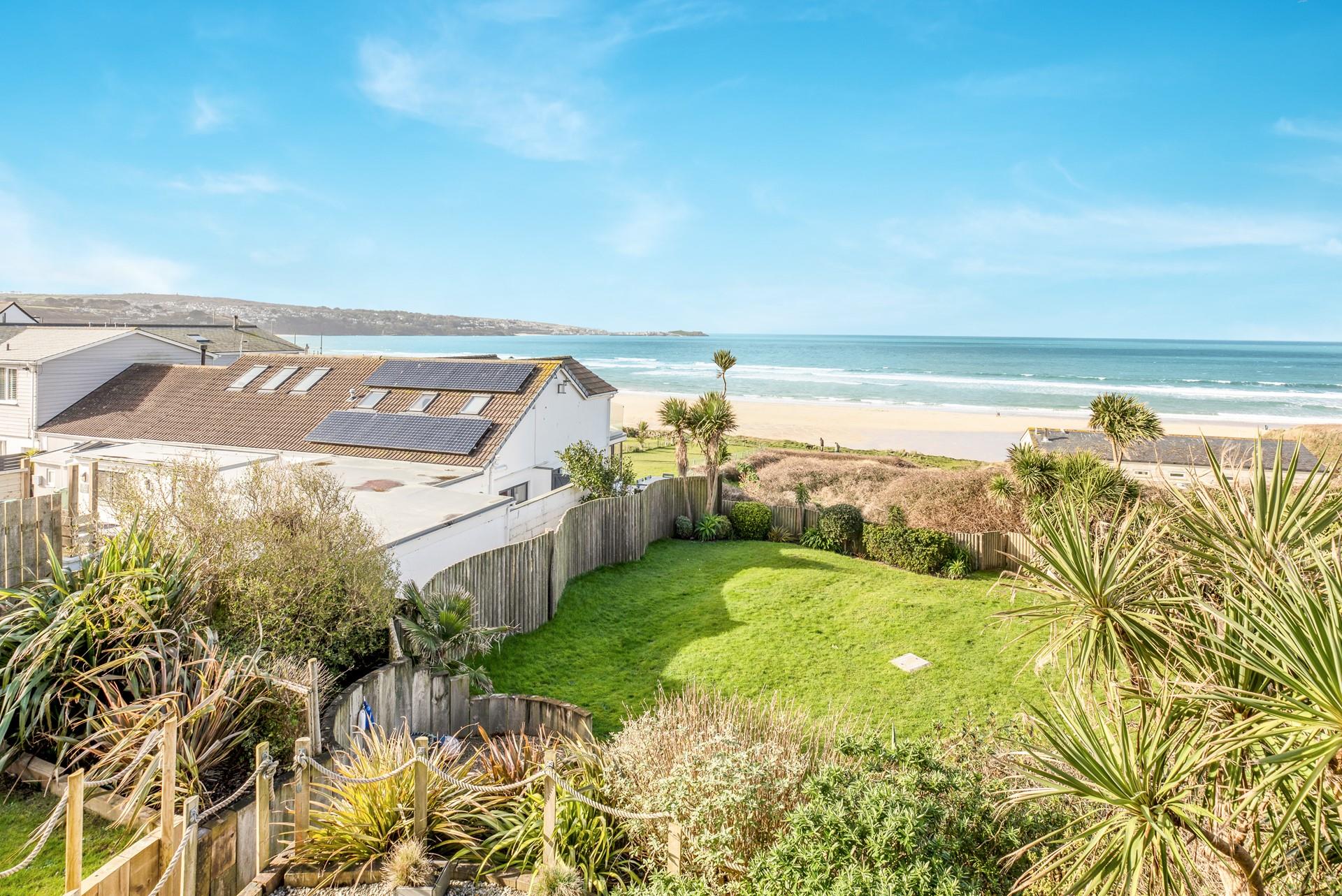 The garden is perfect for kids to play in.