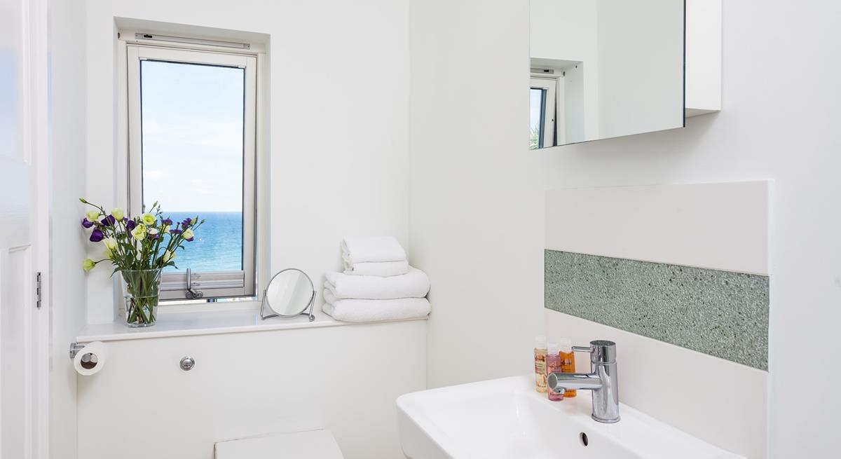 Get ready for the day in the en suite.