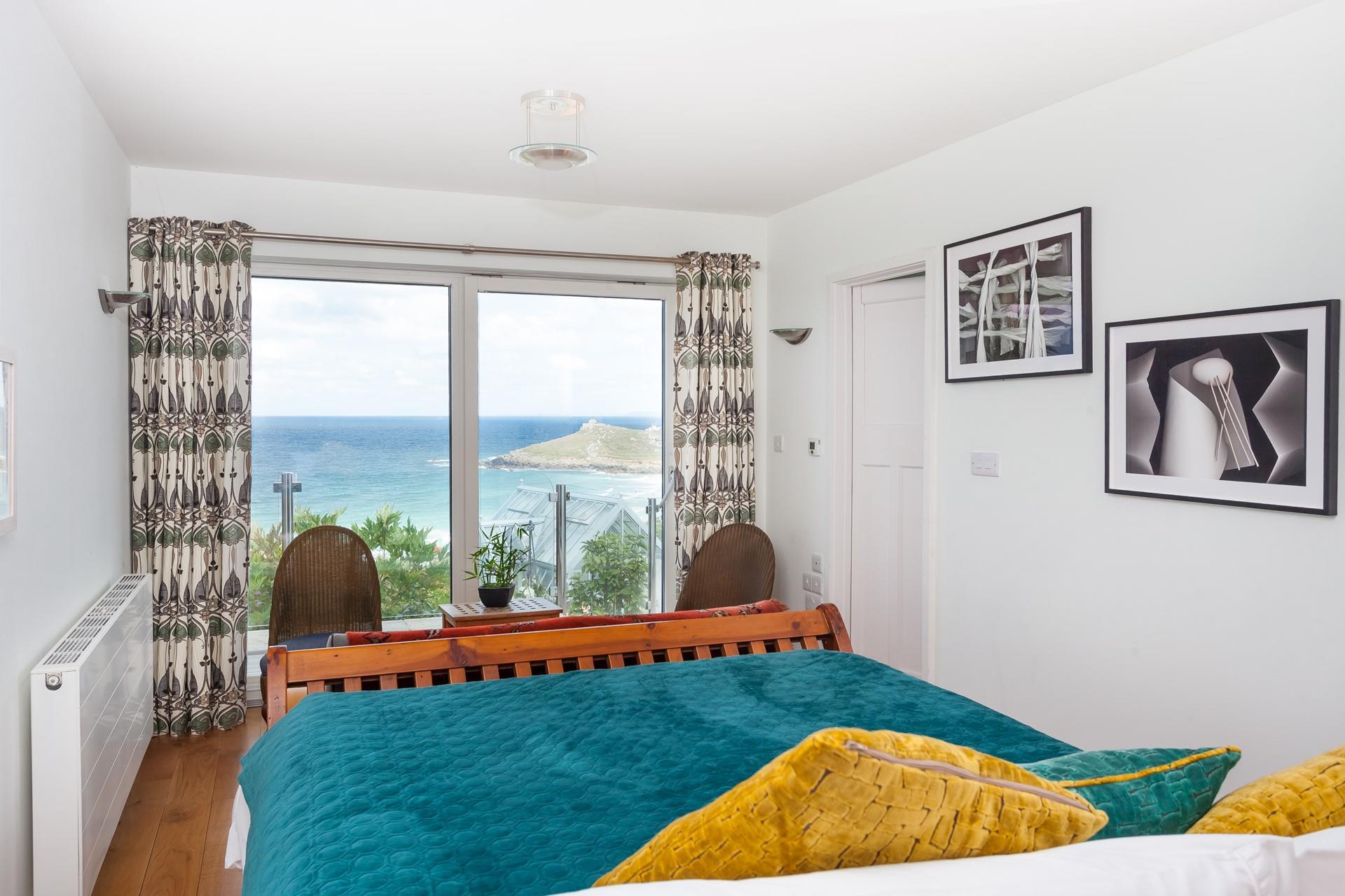 Wake up to stunning views every morning.