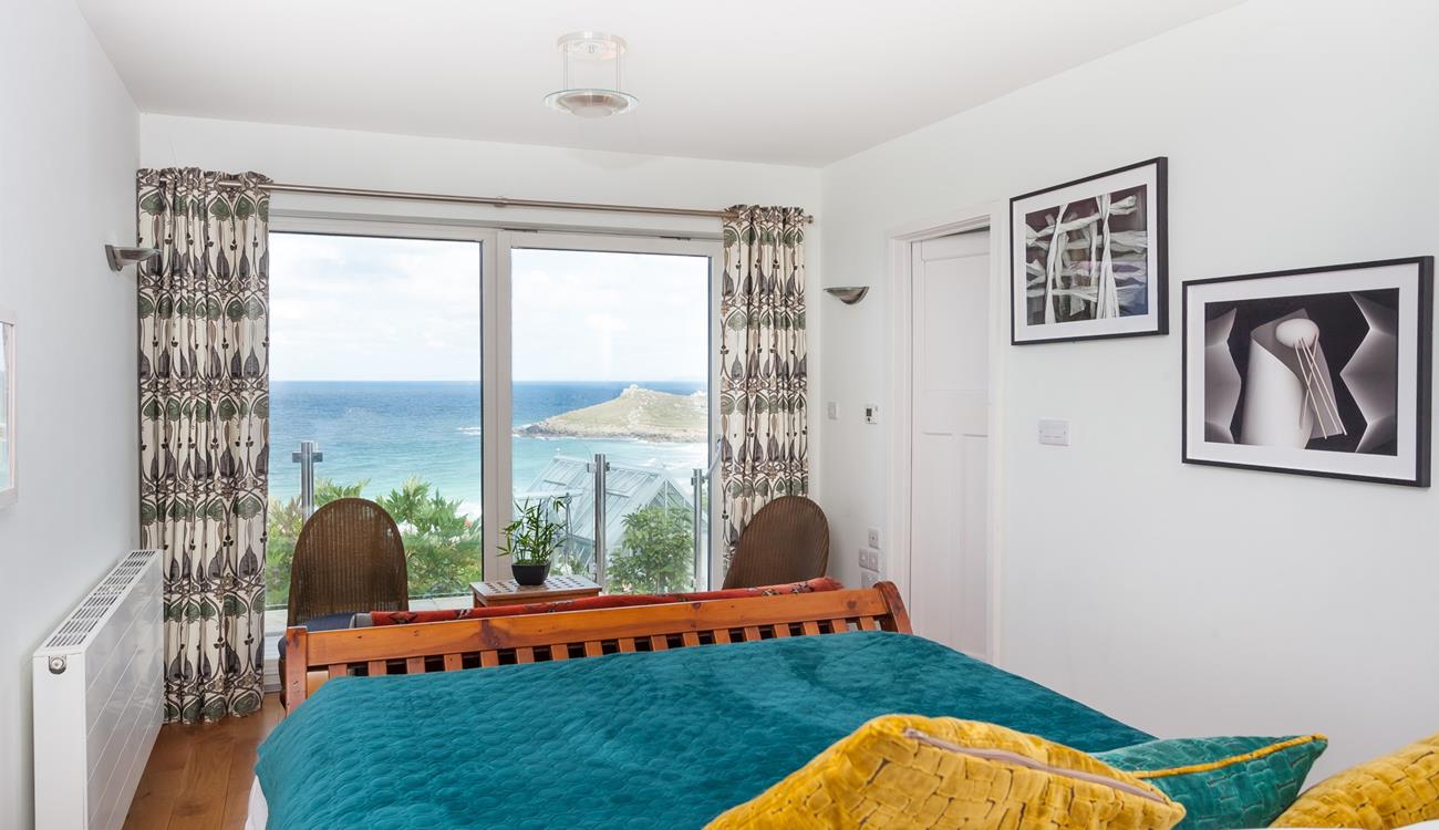 Wake up to stunning views every morning.