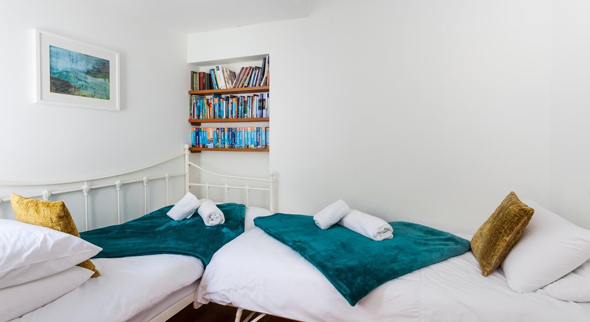 Bedroom 2 has twin beds perfect for adults or children.