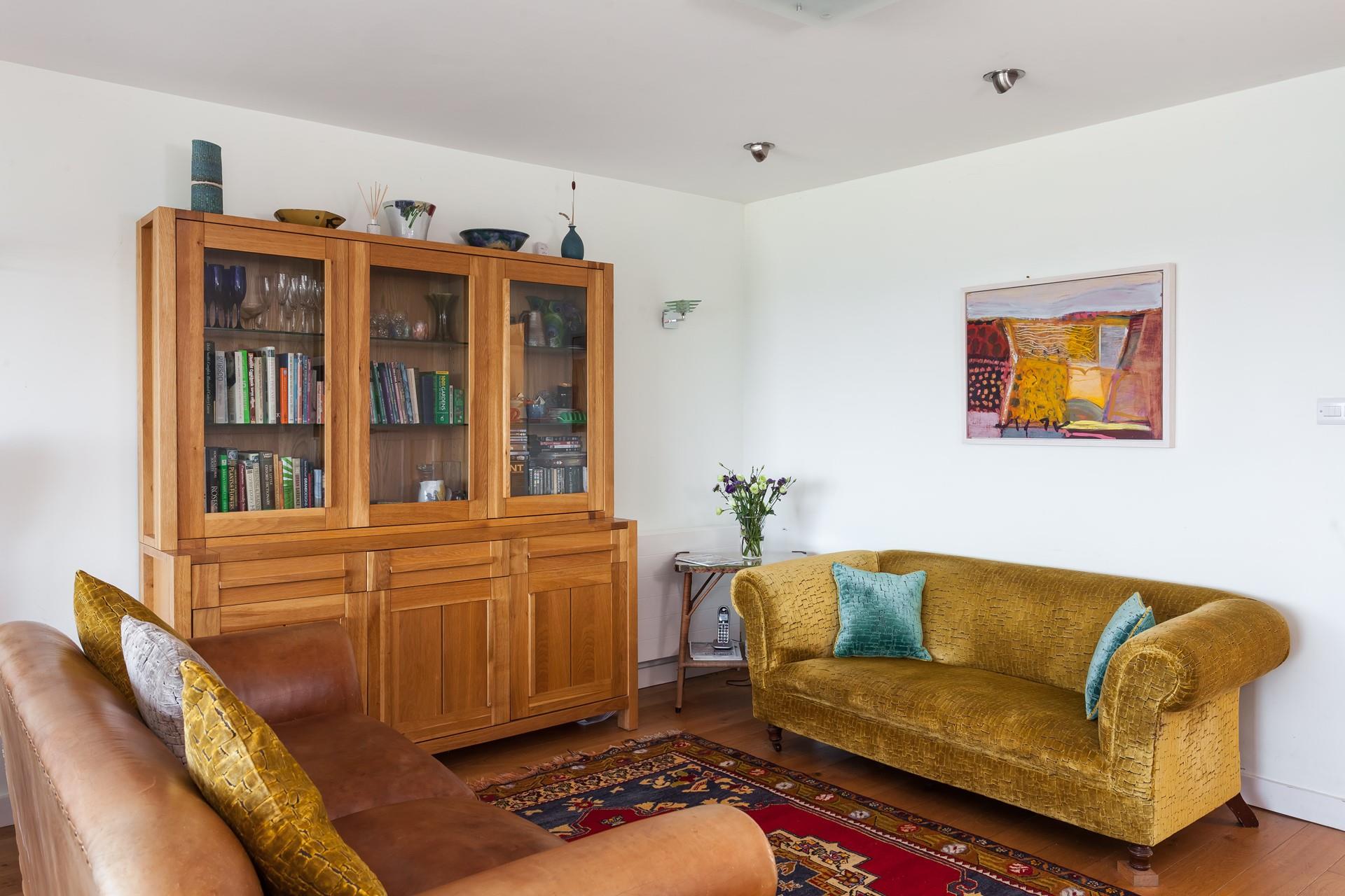 Sink into the plush sofas and unwind in the evening.