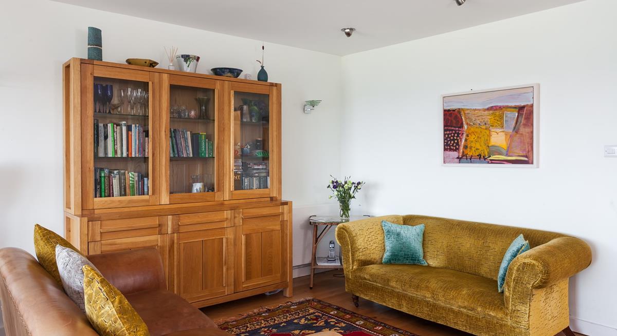 Sink into the plush sofas and unwind in the evening.