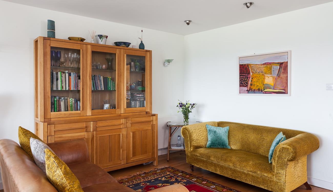 Sink into the plush sofas and unwind in the evening.