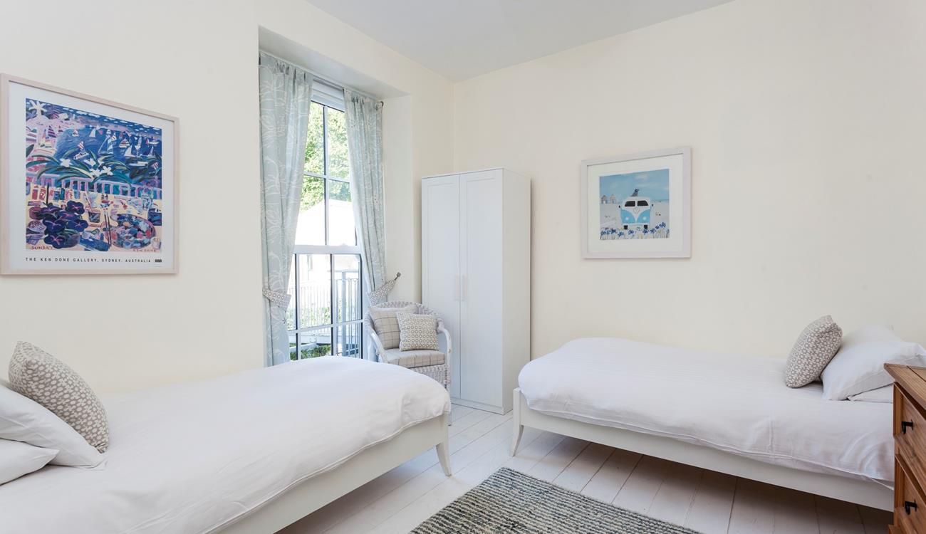 Settle the kids to bed and enjoy a quiet evening in the garden area.