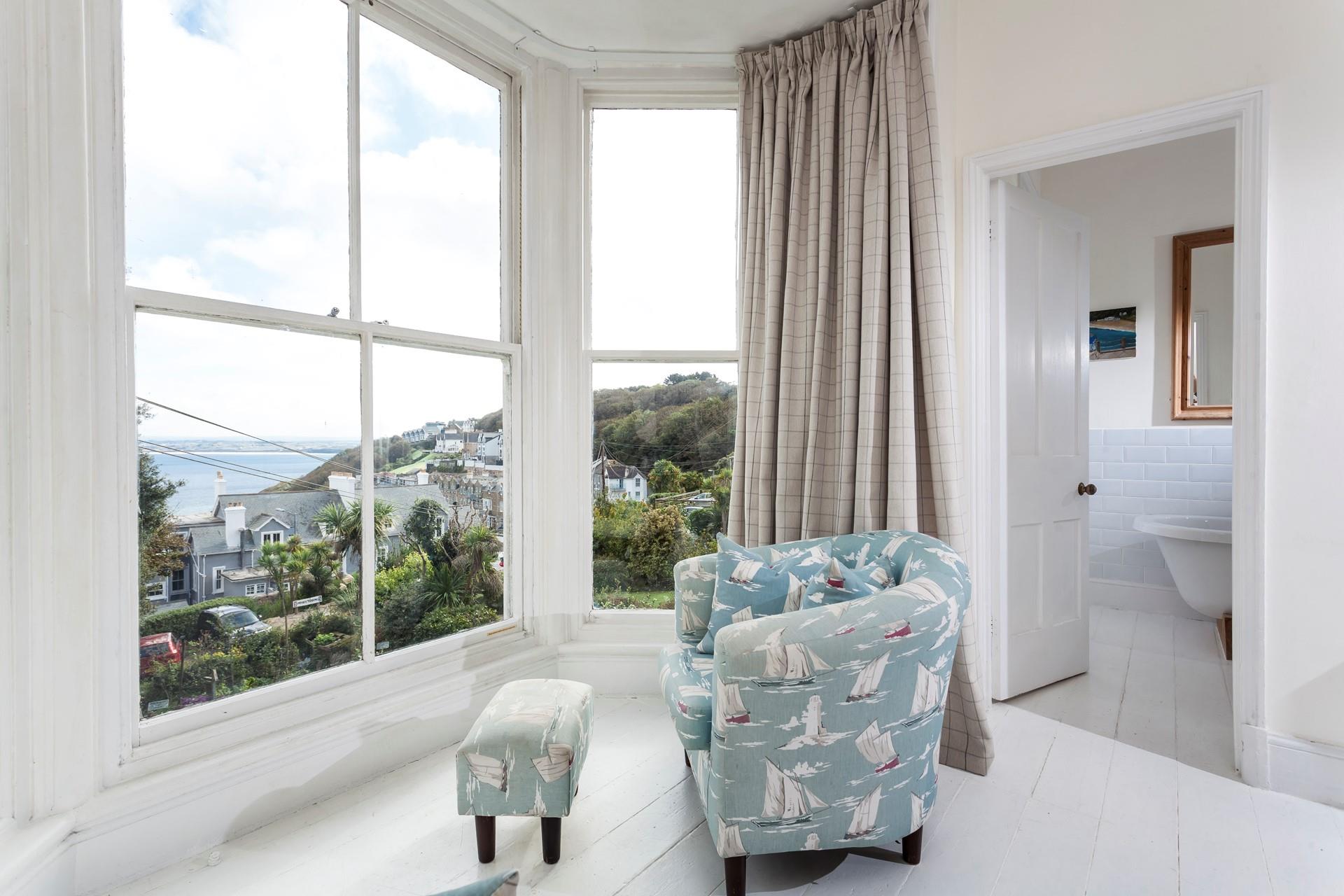 Put your feet up and relax with a good book.