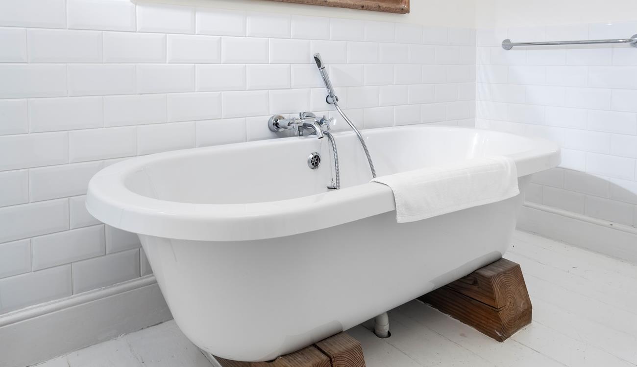 Run yourself a bubble bath and relax and unwind with a glass of prosecco.