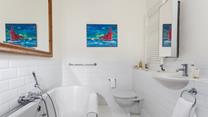 In the winter months, you can spend a lazy morning relaxing in your bath.