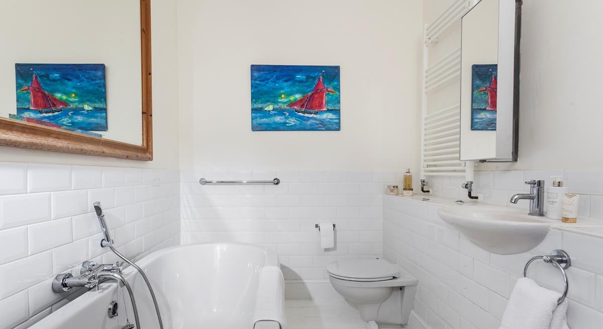 In the winter months, you can spend a lazy morning relaxing in your bath.