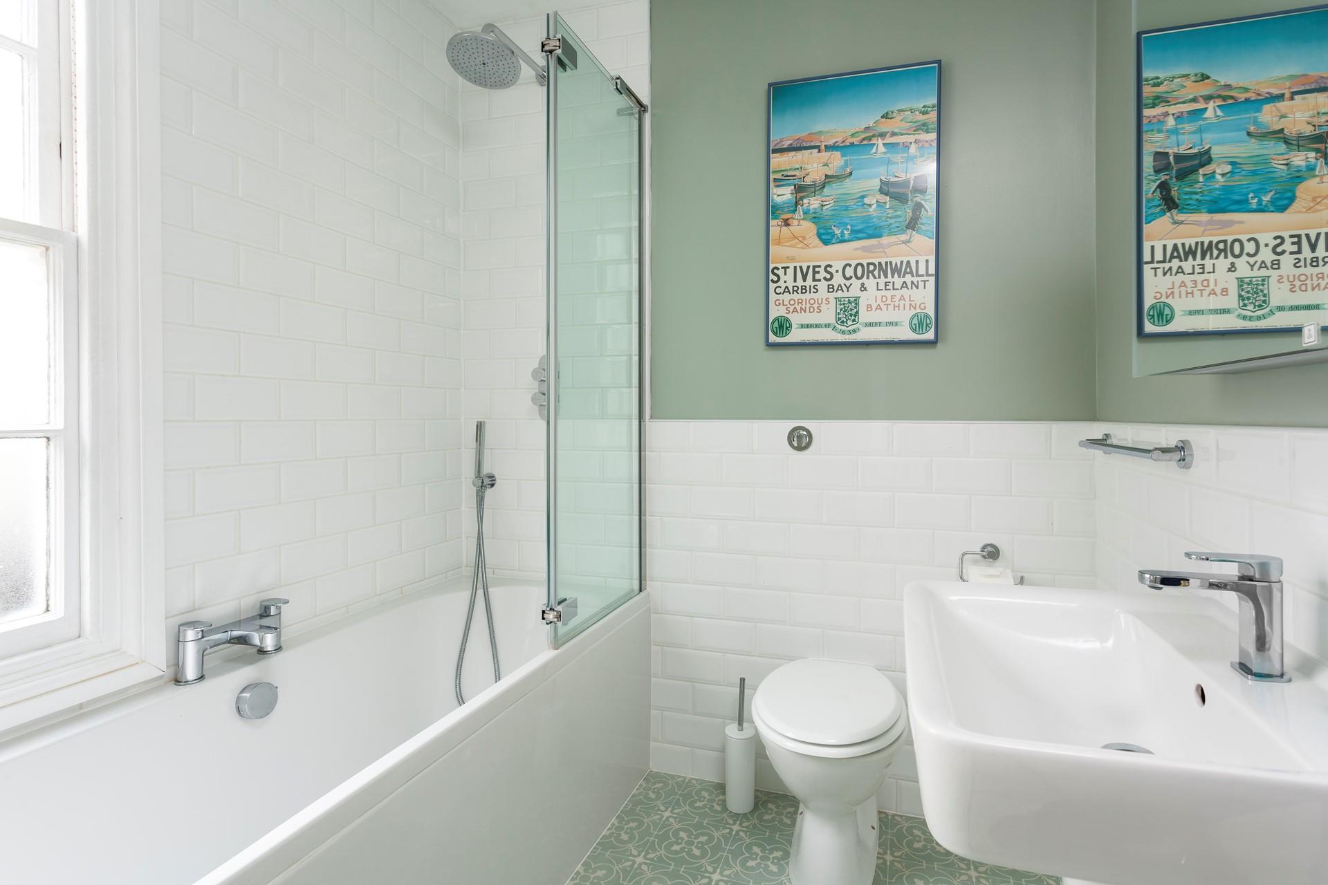 With three bathrooms to choose from, you won't be fighting to get ready.