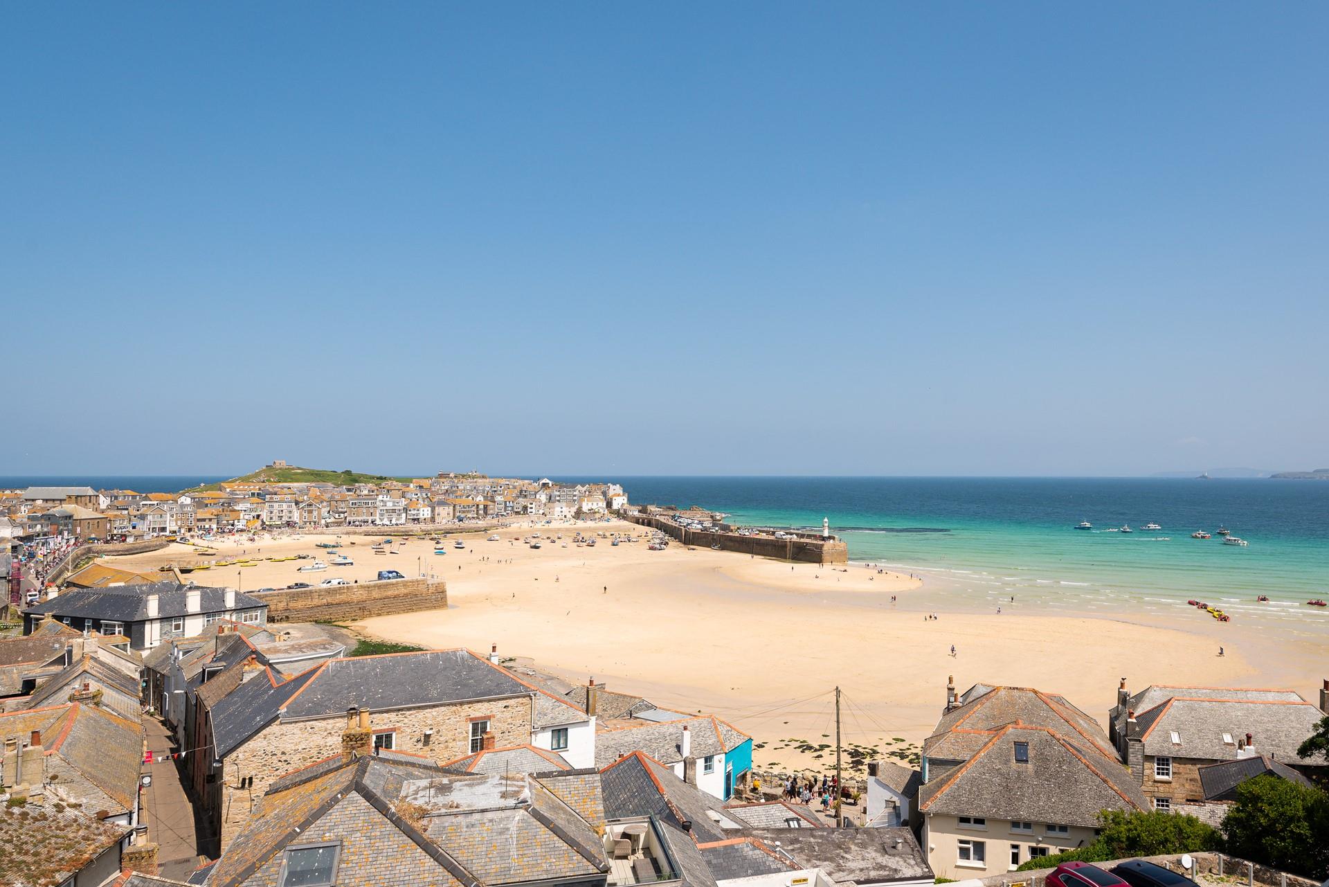 Enjoy the glorious view from sunrise to sunset.